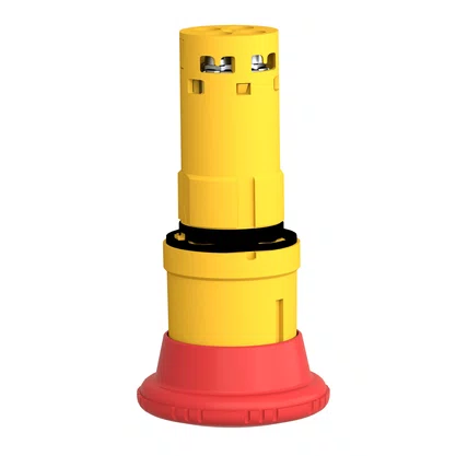 XB7NS8444 - BOTAO 22MM PLASTICO SOCO ACAO BRUSCA GIR