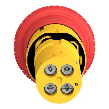 XB7NS8444 - BOTAO 22MM PLASTICO SOCO ACAO BRUSCA GIR