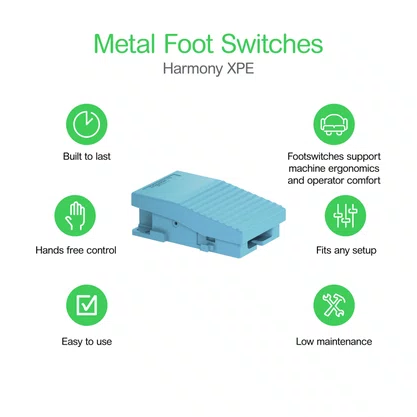 XPEM510 - PEDAL DE COMANDO COM PROTECAO 1 CONT 1