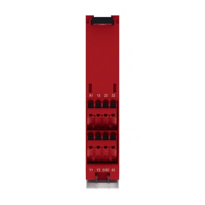 XPSBAC34AC - RELÉ DE SEGURANÇA CAT. 4 5 LEDS PL E SILCL 3 2 CANAIS DE ENTRADA 6 SAÍDAS (4 NO/1 NC) CONECTOR MOLA 48/240 VAC/DC
