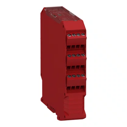 XPSMCMCP0802 - CONTROLADOR DE SEGURANÇA PARA MONITORAMENTO DE MÓDULOS EXPANSÃO  8 ENTRADAS  20 LEDS DE SINALIZAÇÃO  PL E SIL 3  24 VCC  XPSMCMCP0802