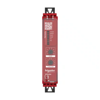XPSUAK12AP - RELÉ DE SEGURANÇA CAT. 4 6 LEDS PL E SILCL 3 2 CANAIS DE ENTRADAS 2 SAÍDAS NA 1 SAÍDA NF CONECTOR PARAFUSO 24 VAC/CC