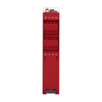 XPSUAK12AP - RELÉ DE SEGURANÇA CAT. 4 6 LEDS PL E SILCL 3 2 CANAIS DE ENTRADAS 2 SAÍDAS NA 1 SAÍDA NF CONECTOR PARAFUSO 24 VAC/CC