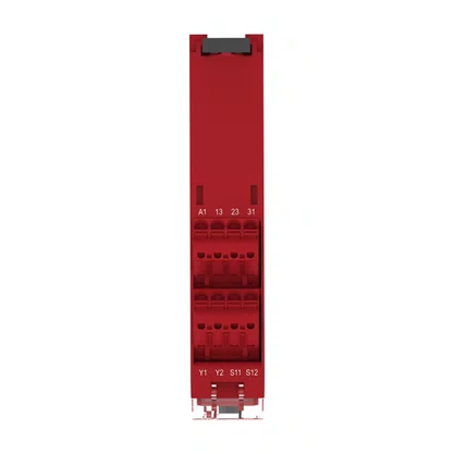 XPSUAK32AC - RELÉ DE SEGURANÇA CAT. 4 6 LEDS PL E SILCL 3 2 CANAIS DE ENTRADA 2 SAÍDAS NA 1 SAÍDA NF CONECTOR MOLA 48...230 VAC/CC