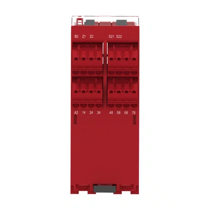XPSUAT13A3AC - RELÉ DE SEGURANÇA CAT. 4 8 LEDS PL E SILCL 3 3 CANAIS DE ENTRADA 6 SAÍDAS NA 1 SAÍDA NF CONECTOR MOLA 24 VAC/CC