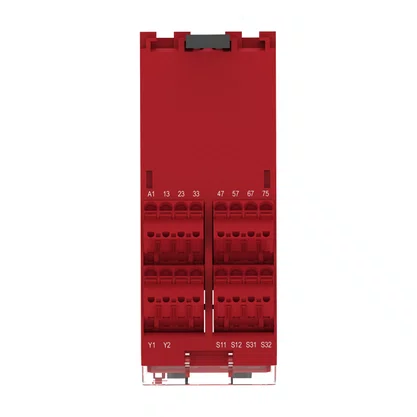 XPSUAT13A3AC - RELÉ DE SEGURANÇA CAT. 4 8 LEDS PL E SILCL 3 3 CANAIS DE ENTRADA 6 SAÍDAS NA 1 SAÍDA NF CONECTOR MOLA 24 VAC/CC
