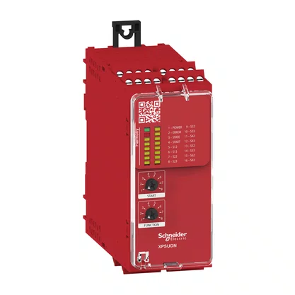 XPSUDN13AP - RELÉ DE SEGURANÇA CAT. 4 16 LEDS PL E  SILCL 3 12 CANAIS DE ENTRADA 3 SAÍDAS NA  1 SAÍDA NF CONECTOR PARAFUSO 24 VAC CC