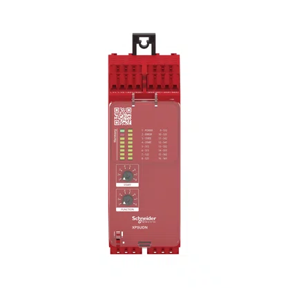 XPSUDN33AC - RELÉ DE SEGURANÇA CAT. 4 16 LEDS PL E SILCL 3 12 CANAIS DE ENTRADA 3 SAÍDAS NA 1 SAÍDA NF CONECTOR MOLA 48...230 VAC/CC