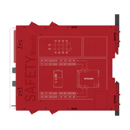 XPSUDN33AP - RELÉ DE SEGURANÇA CAT. 4 16 LEDS PL E SILCL 3 12 CANAIS DE ENTRADA 3 SAÍDAS NA 1 SAÍDA NF CONECTOR PARAFUSO 48...230 VAC/CC