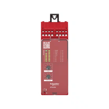 XPSUDN33AP - RELÉ DE SEGURANÇA CAT. 4 16 LEDS PL E SILCL 3 12 CANAIS DE ENTRADA 3 SAÍDAS NA 1 SAÍDA NF CONECTOR PARAFUSO 48...230 VAC/CC