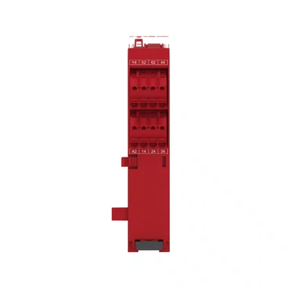 XPSUEP14AC - MÓDULO DE EXPANSÃO RELÉ DE SEGURANÇA CAT. 4 3 LEDS PL E SILCL 3 4 SAÍDAS NA 2 SAÍDAS NF CONECTOR MOLA 24 VAC/CC