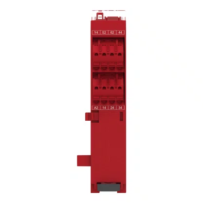 XPSUEP34AC - MÓDULO DE EXPANSÃO RELÉ DE SEGURANÇA CAT. 4 3 LEDS PL E SILCL 3 4 SAÍDAS NA 2 SAÍDAS NF CONECTOR MOLA 48...230 VAC/CC