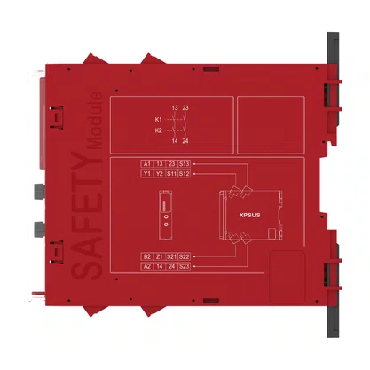 XPSUS32AP - RELÉ DE SEGURANÇA CAT. 4 8 LEDS PL E SILCL 3 4 CANAIS DE ENTRADA 2 SAÍDAS NA CONECTOR PARAFUSO 48...230 VAC/CC