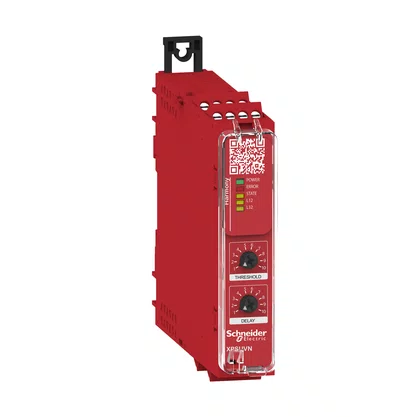 XPSUVN11AP - RELÉ DE SEGURANÇA CAT. 3 5 LEDS PL E  SILCL 3 3 CANAIS DE ENTRADA 1 SAÍDAS NO CONECTOR PARAFUSO 24 VAC DC