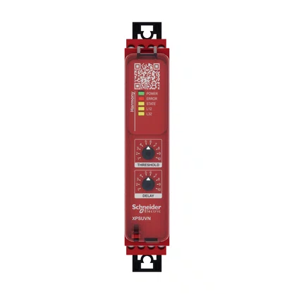 XPSUVN31AP - RELÉ DE SEGURANÇA CAT. 3 5 LEDS PL E SILCL 3 3 CANAIS DE ENTRADA 1 SAÍDAS NO CONECTOR PARAFUSO 48/240 VAC/DC