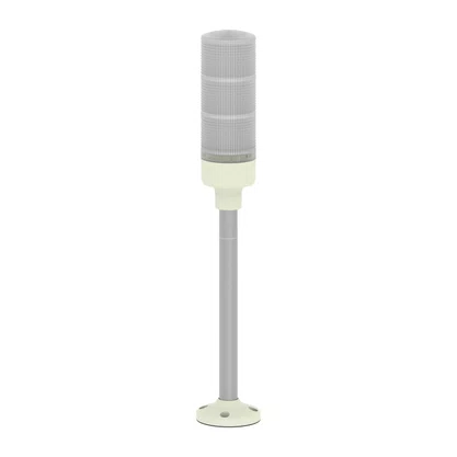XVGB3SH - COL LUM PREMON 3 COR TUBO ALUM PLACA FIX