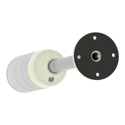 XVGB3SH - COL LUM PREMON 3 COR TUBO ALUM PLACA FIX