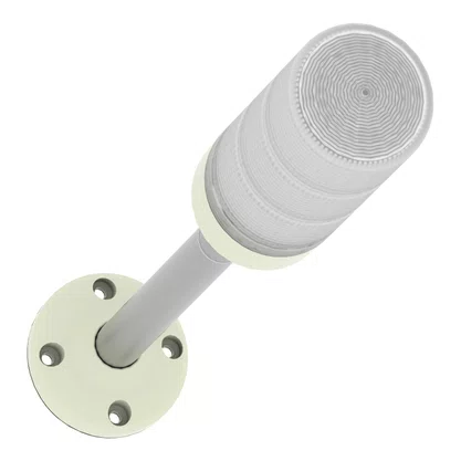 XVGB3SH - COL LUM PREMON 3 COR TUBO ALUM PLACA FIX