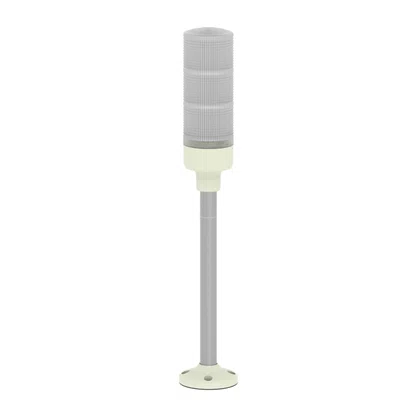XVGB3SH - COL LUM PREMON 3 COR TUBO ALUM PLACA FIX