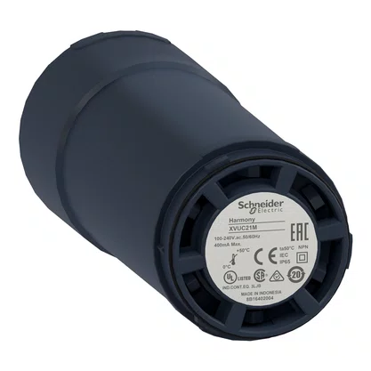 XVUC21MP - BASE TAMPA SUPERIOR Ø60MM PARA COLUNA LUMINOSA XVU PRETA PNP 100  240VCA