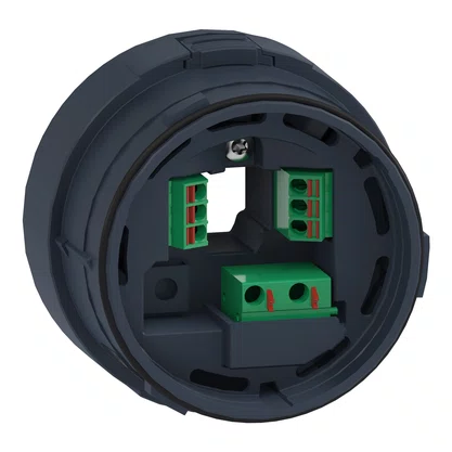 XVUZ01 - BASE DE FIXAÇÃO Ø60 PRETA MONTAGEM DIRETA COM 3 PARAFUSOS