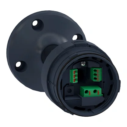 XVUZ02 - BASE DE FIXAÇÃO Ø60 PRETA HASTE DE 100MM