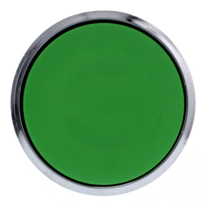 ZB4BA3 - CABEÇOTE PARA BOTÃO Ø22MM METÁLICO FACEADO RETORNO POR MOLA VERDE