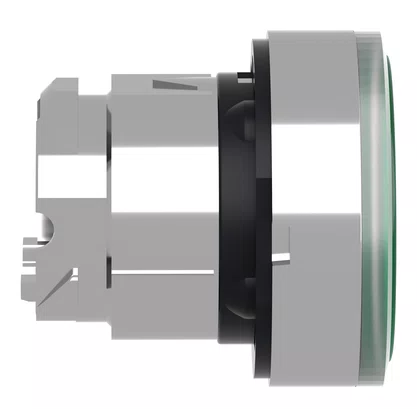 ZB4BH033 - CABEÇOTE PARA BOTÃO LUMINOSO Ø22MM METÁLICO FACEADO COM RETENÇÃO VERDE