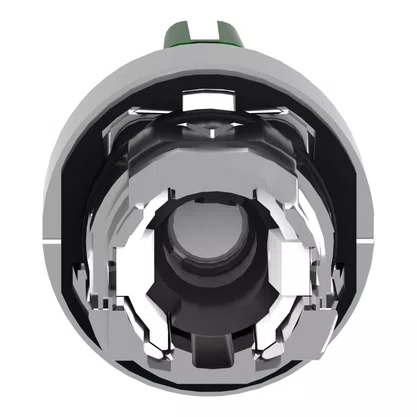 ZB4BK1533 - CABEÇOTE PARA CHAVE SELETORA LUMINOSA Ø22MM METÁLICO 3 POSIÇÕES RETORNO POR MOLA VERDE