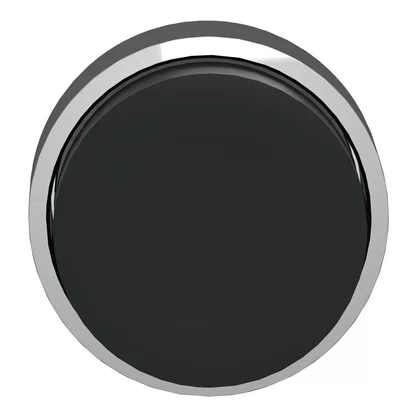 ZB4BL2 - CABEÇOTE PARA BOTÃO Ø22MM METÁLICO SALIENTE RETORNO POR MOLA PRETO