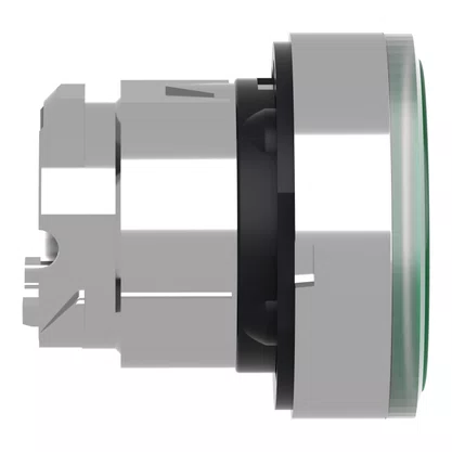 ZB4BW333 - CABEÇOTE PARA BOTÃO LUMINOSO MODULAR Ø22MM METÁLICO PARA LED INTEGRAL VERDE