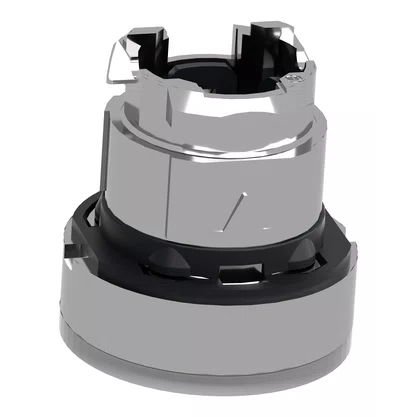 ZB4BW37 - CABEÇOTE PARA BOTÃO LUMINOSO MODULAR Ø22MM METÁLICO PARA LÂMPADA BA9S TRANSPARENTE