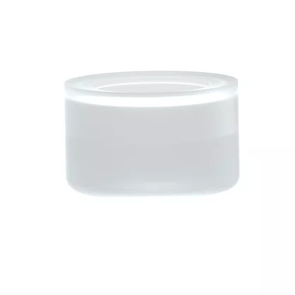 ZBPA - REVESTIMENTOS SIMPLES TRANSPARENTE PARA BOTÕES Ø22MM FACEADOS
