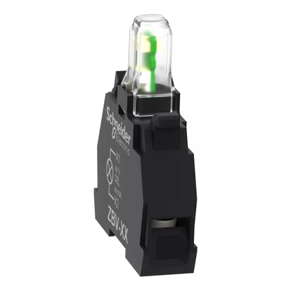 ZBVBG1 - BLOCO DE CONTATO LUMINOSO LED UNIVERSAL 24...120VCA/CC