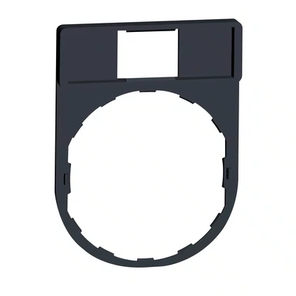 ZBZ32 - PORTA LEGENDA 30X40MM PLÁSTICA SEM ETIQUETA 8X27MM