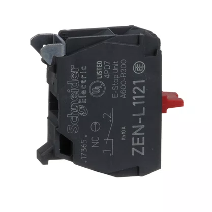 ZENL1121 - BLOCO DE CONTATO NF PARA BOTOEIRA DE COMANDO XALD XALK