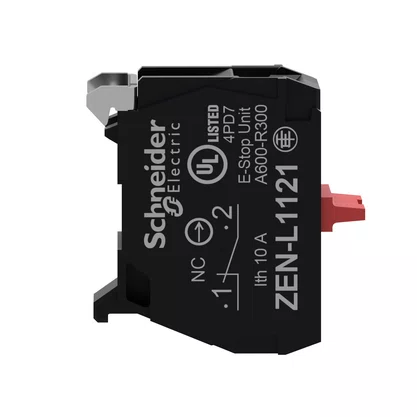 ZENL1121 - BLOCO DE CONTATO NF PARA BOTOEIRA DE COMANDO XALD XALK