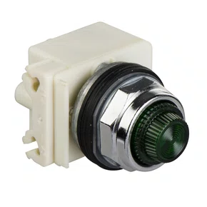9001KP7LGG9 - SINALIZADOR 30MM METALICO LED ALTO BRILHO 240V VERDE