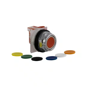 9001KR1UH6 - BOTAO 30MM METALICO A IMPULSAO 1NF MULTICORES