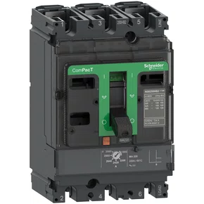 C10F3MA100 - DISJUNTOR NSX100F MA100 TRIPOLAR