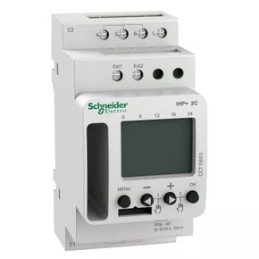 CCT15553 - CHAVE DE TEMPO PROGRAMÁVEL ACTI9 IHP+ 2C 24H 7D SMARTW SCHNEIDER