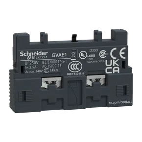 GVAE1 - CONTATO AUXILIAR INSTANTANEO FRONTAL 1NA OU 1NF TESYS G V2G V3