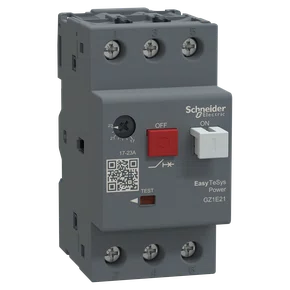 GZ1E21 - DISJUNTOR TERMOMAGNETICO TESYS GZ1E 1723A BOTAO IMPULSAO