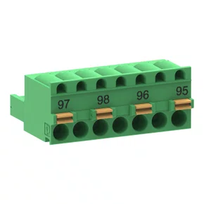 LA9G82 - BLOCO DE TERMINAIS PARA RELÉ DE SOBRECARGA ELETRÔNICO TESYS GIGA LR9G TERMINAIS PUSH IN SCHNEIDER
