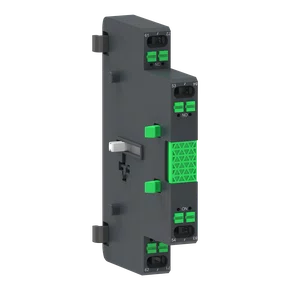 LAG8N113 - BLOCO DE CONTATO AUXILIAR PARA CONTATOR TESYS GIGA 1NA 1NF MONTAGEM LATERAL TERMINAIS PUSHIN