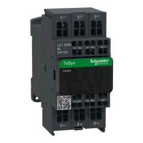 LC1D093BL - CONTATOR TRIPOLAR TESYS DECA 9A 1NA+1NF MOLA 24VCCBC