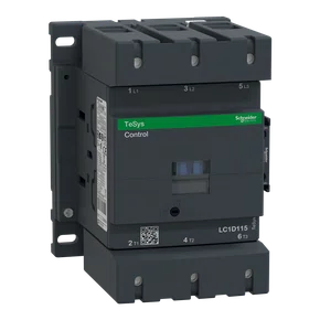 LC1D115BD - CONTATOR TRIPOLAR TESYS DECA 115A 1NA+1NF 24VCC
