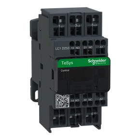 LC1D253F7 - CONTATOR TRIPOLAR TESYS DECA 25A 1NA+1NF MOLA 110VCA