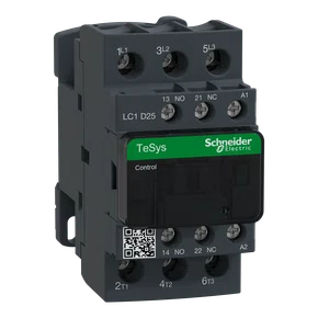 LC1D25F7 - CONTATOR TRIPOLAR 25A 1NA+1NF 110VCA