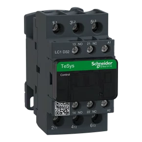 LC1D32M7 - CONTATOR TRIPOLAR 32A 1NA+1NF 220VCA